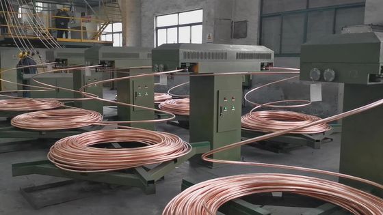 Continu-upcast koperstaafmachine 8000 ton voor PVC-kabel