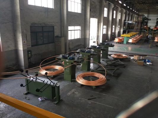 2400 mm/min Koperen opwaartse gietmachine 3000T opwaartse continue gietmachine
